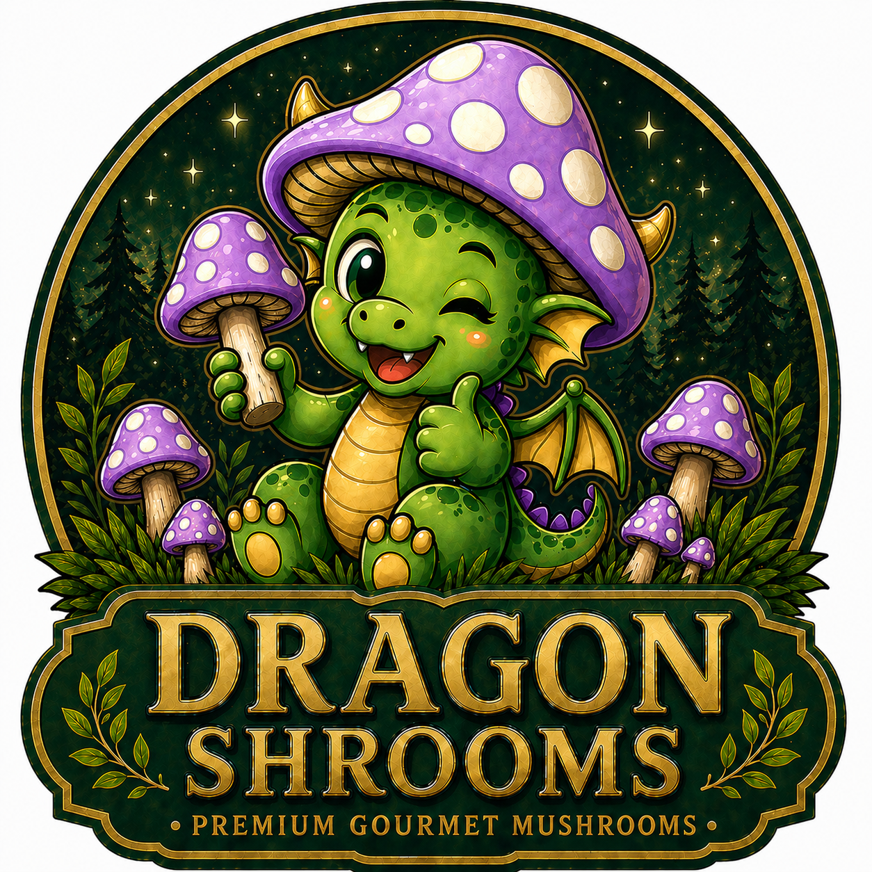 Dragon Shrooms Logo